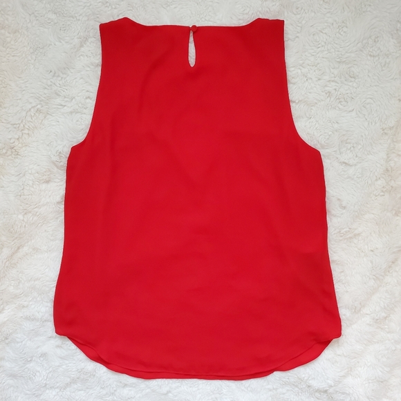 BCBGMaxAzria Realyn Strappy Tank Top in Red - Picture 5 of 7
